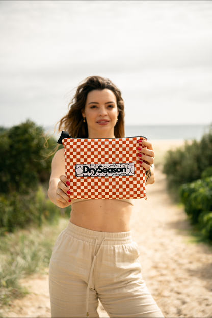 WEST - Sand Free Magnetic Beach Towel In Orange